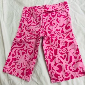 Lilly Pulitzer Vintage Girls Capri Pants